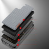 Dux Ducis Fino nailono dėklas, skirtas Samsung Galaxy S22+ (S22 Plus), mėlynas