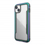X-Doria Raptic Shield dėklas, skirtas Apple iPhone 14 Plus / 15 Plus, Iridescent