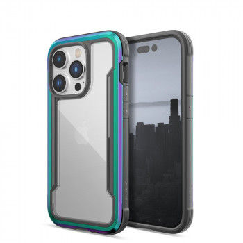 X-Doria Raptic Shield dėklas, skirtas Apple iPhone 14 Pro, iridescent