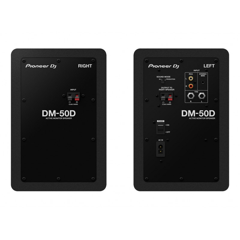 Pioneer DM-50D dviejų juostų garsiakalbis, laidinis, 50 W, juodas