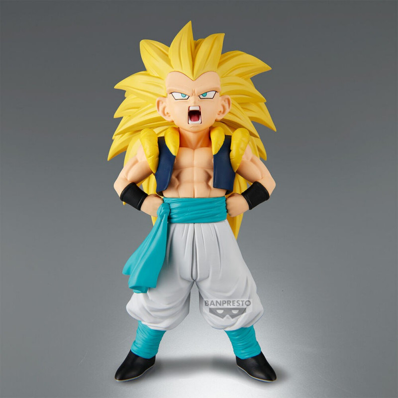 Bandai Banpresto Dragon Ball Z Solid Edge Works - Super Saiyan 3 Gotenks, kolekcionuojama figūrėlė