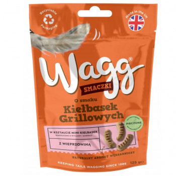 Wagg dešrainių skonio šunų skanėstas, 125 g