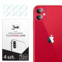 3MK Lens Protection 3MK126 fotoaparato objektyvo apsaugos priemonės, skirtos Apple iPhone 11 (4 vnt.)