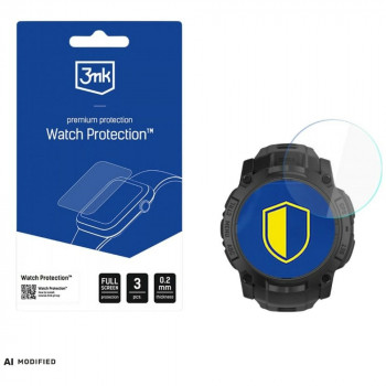 3MK FlexibleGlass Watch Garmin Instinct 3 Tactical Edition 50 mm hibridinė ekrano apsauga