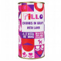 TILLO šunų šlapiasis ėdalas Chunks in gravy Lamb, 1250 g