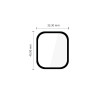 Tech-Protect Glass Flex+ Huawei Watch Fit 5 Pro hibridinis stiklas, juodas (2 vnt.)