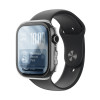 AmazingThing Radix FullGuard stiklo ekrano apsauga su dėklu, skirta Apple Watch Series 11 46 mm, permatoma