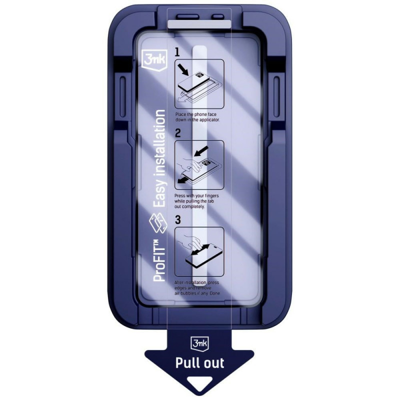3MK HardGlass Max Apple iPhone 17 Pro / 18 Pro grūdintas stiklas ekrano apsauga, juoda
