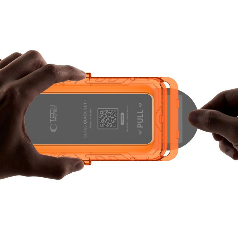 Tech-Protect Quick Set Spy+ privatumo grūdintas stiklas Samsung Galaxy S26 FE (2 vnt.)