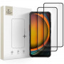 Tech-Protect Glass Fit+ grūdintas stiklas, skirtas Samsung Galaxy Xcover 7 / 7 Pro (2 vnt.), juodas