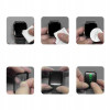 Tech-Protect Glass Flex+ hibridinis stiklas skirtas Garmin Forerunner 970 / 570 47 mm (2 vnt.), juodas
