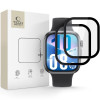 Tech-Protect Glass Flex+ THP4226 hibridinis stiklas skirtas Huawei Watch Fit 3 / 4 (2 vnt.), juodas