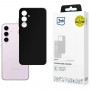 3MK Matt Case Samsung Galaxy S24, juodas