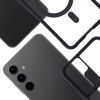 3MK Satin Armor MagCase 156089-0 MagSafe išmaniojo telefono dėklas Samsung Galaxy S24+, permatomas