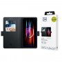 3MK Wallet Case dėklas-su pinigine, skirtas Xiaomi Redmi Note 13 5G, juodas