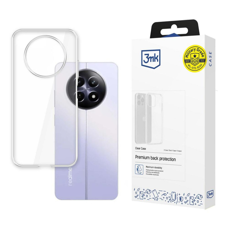 3MK Clear Case 3MK5954, skirta Realme 12 5G, permatomas