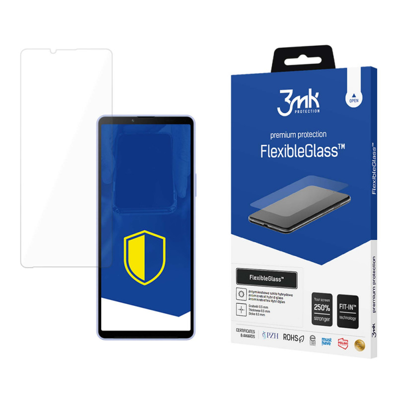 3MK FlexibleGlass 3MK6039 hibridinio stiklo ekrano apsauga, skirta Sony Xperia 10 VI