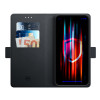 3MK Wallet Case, skirta Samsung Galaxy S24+, juodas