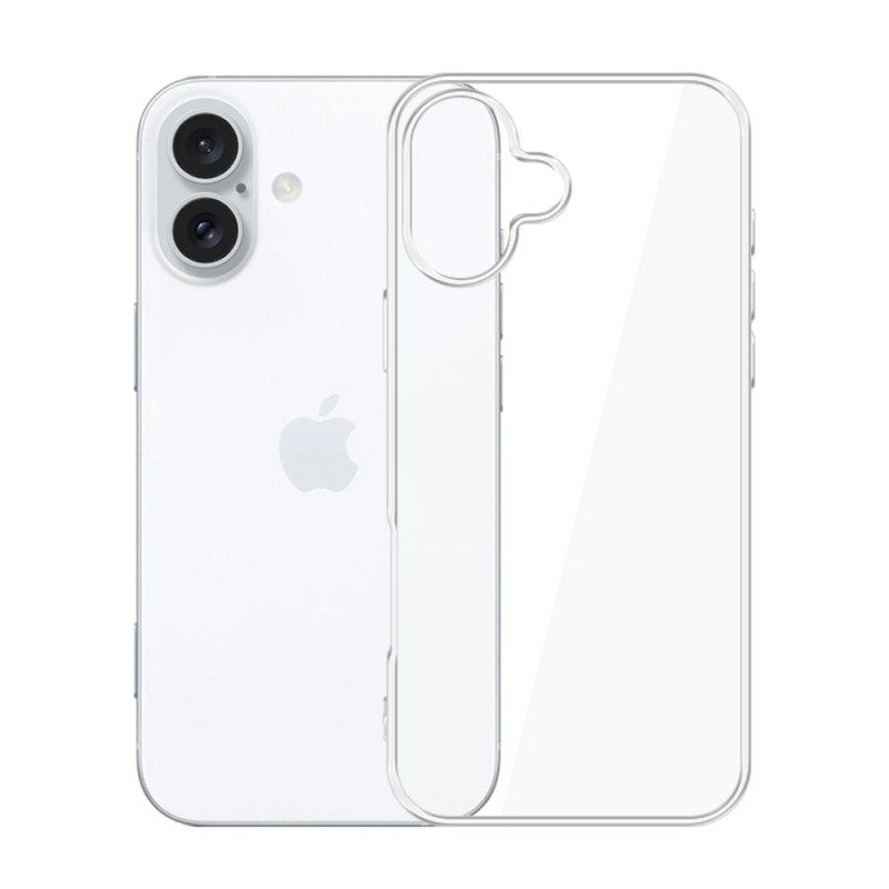 3MK Clear Case, skirta Apple iPhone 16, permatomas