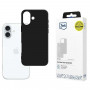3MK Matt Case, skirta Apple iPhone 16 Plus, juodas
