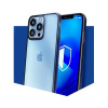 3mk Satin Armor Case+ dėklas, skirtas Apple iPhone 16 Pro Max, permatomas su juodu rėmeliu