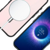 3mk Satin Armor MagCase su MagSafe, skirtas Apple iPhone 16 (W-3SAMaCa-AiP16-0), permatomas su juodu rėmeliu