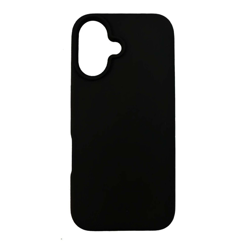 3mk silikoninis dėklas, skirtas Apple iPhone 16 Plus, juodas