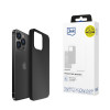 3mk silikoninis dėklas, skirtas Apple iPhone 16 Pro, juodas