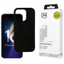 3mk silikoninis dėklas, skirtas Apple iPhone 16 Pro Max, juodas