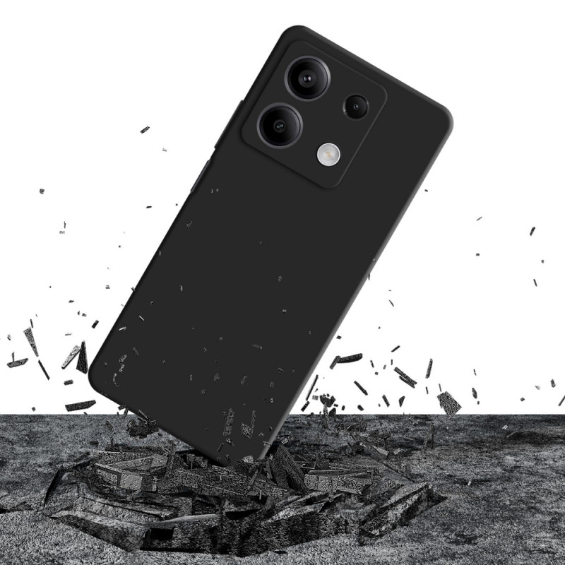 3mk silikoninis dėklas skirtas Xiaomi Redmi Note 13 5G, juodas