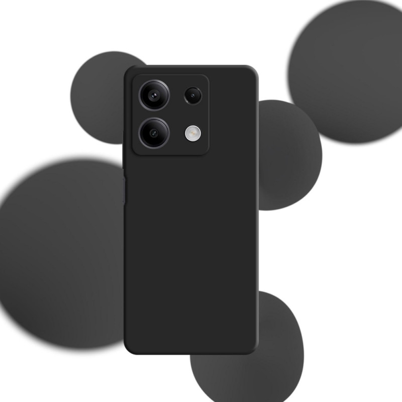 3mk silikoninis dėklas skirtas Xiaomi Redmi Note 13 5G, juodas