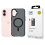 3mk Smoke MagCase su MagSafe, skirta Apple iPhone 16 (W-3SmoMaCa-AiP16-0), pusiau permatomas