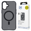 3mk Smoke MagCase su MagSafe, skirta Apple iPhone 16 (W-3SmoMaCa-AiP16-0), pusiau permatomas