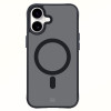 3mk Smoke MagCase su MagSafe, skirta Apple iPhone 16 (W-3SmoMaCa-AiP16-0), pusiau permatomas