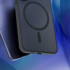 3mk Smoke MagCase su MagSafe, skirta Apple iPhone 16 (W-3SmoMaCa-AiP16-0), pusiau permatomas