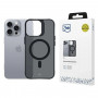 3mk Smoke MagCase su MagSafe, skirta Apple iPhone 16 Pro Max (W-3SmoMaCa-AiP16PM-0), pusiau permatomas