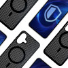 3mk COOLing MagCase, skirta Apple iPhone 16, juodas