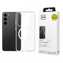 3mk Clear MagCase, skirta Samsung Galaxy S24+, permatomas