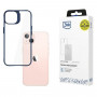 3MK Satin Armor Case+ Apple iPhone 15 apsauginis dėklas, mėlynas