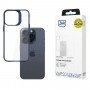 3MK Satin Armor Case+ Apple iPhone 15 Pro apsauginis dėklas, mėlynas