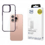 3MK Satin Armor Case+ dėklas, skirtas Apple iPhone 16 Pro, purpurinis