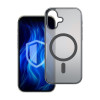 3MK Frosty MagCase dėklas, skirtas Apple iPhone 16, juodas