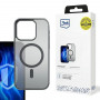 3MK Frosty MagCase dėklas, skirtas Apple iPhone 16 Pro, juodas