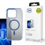 3MK Frosty MagCase dėklas, skirtas Apple iPhone 15 Pro Max, mėlynas