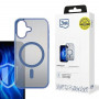 3MK Frosty MagCase dėklas, skirtas Apple iPhone 16 Plus, mėlynas