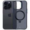 3MK Smoke Case Mag&Stand dėklas Apple iPhone 16 Pro Max, polikarbonatas, juodas