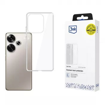 3MK Clear Case, skirta Xiaomi Poco F6, permatomas
