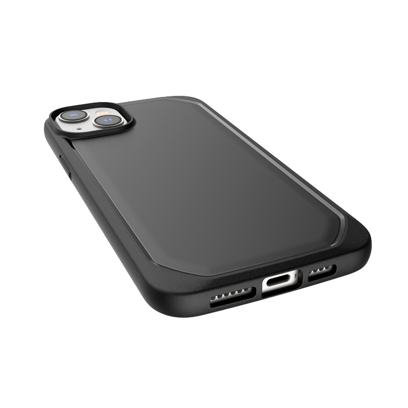 X-Doria Raptic Slim dėklas, skirtas Apple iPhone 14 Plus / 15 Plus, juodas