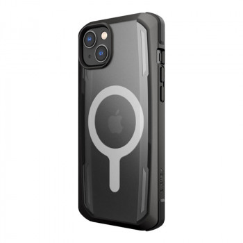 X-Doria Raptic Secure MagSafe dėklas, skirtas Apple iPhone 14 Plus / 15 Plus, juodas