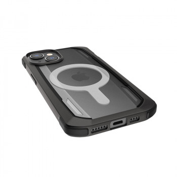 X-Doria Raptic Secure MagSafe dėklas, skirtas Apple iPhone 14 Plus / 15 Plus, juodas